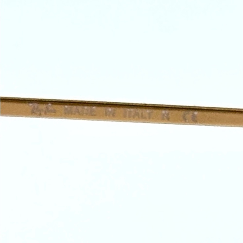 Ray-Ban Circle Pink Mirror Sunglasses RB3447 Gold Round Frame 001/Z2 50-21-145 - Picture 9 of 13